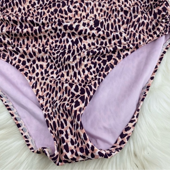 VICTORIA’S SECRET SWIMMING BIKINI BOTTOM LEOPARD PRINT - Picture 2 of 6